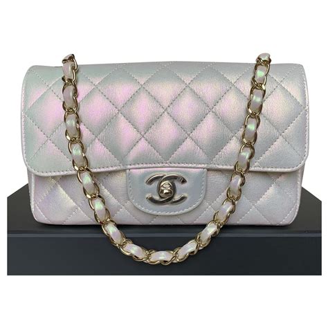 chanel 19 white iridescent|Chanel handbags canada.